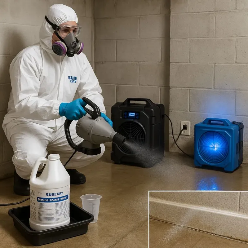 Sanitization and Odor Removal process in Middletown, KY